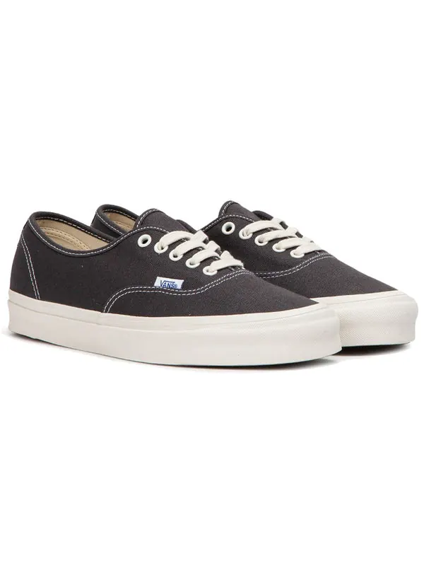 Кроссовки og authentic lx canvas asphalt/black grey Vans — изображение 4 из 4, серый/белый