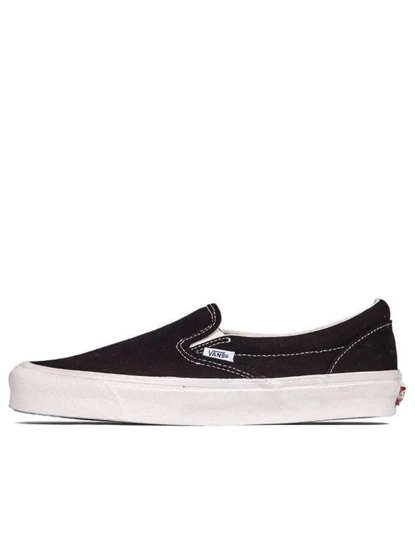 Кроссовки classic slip-on og 'black' Vans — изображение 1 из 4, черный