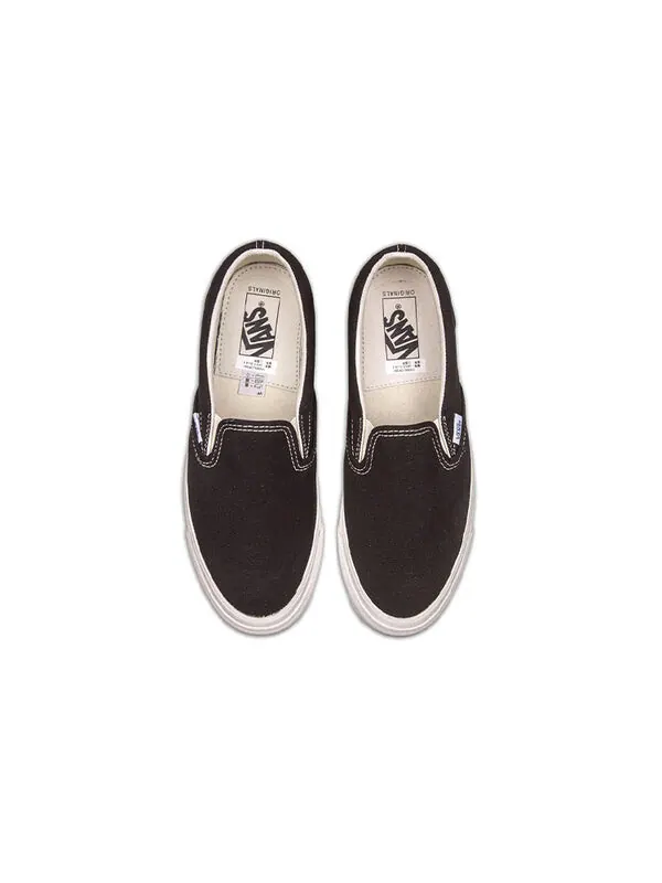 Кроссовки classic slip-on og 'black' Vans — изображение 4 из 4, черный
