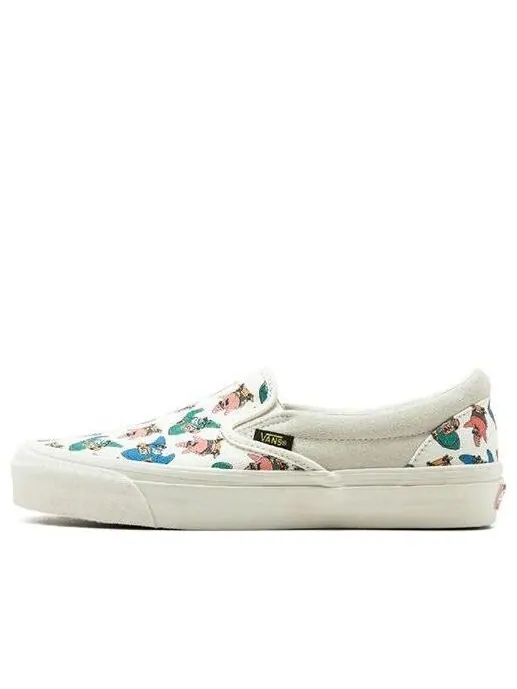 Кроссовки og classic slip-on lx 'spongebob' Vans — изображение 1 из 4, белый/мульти
