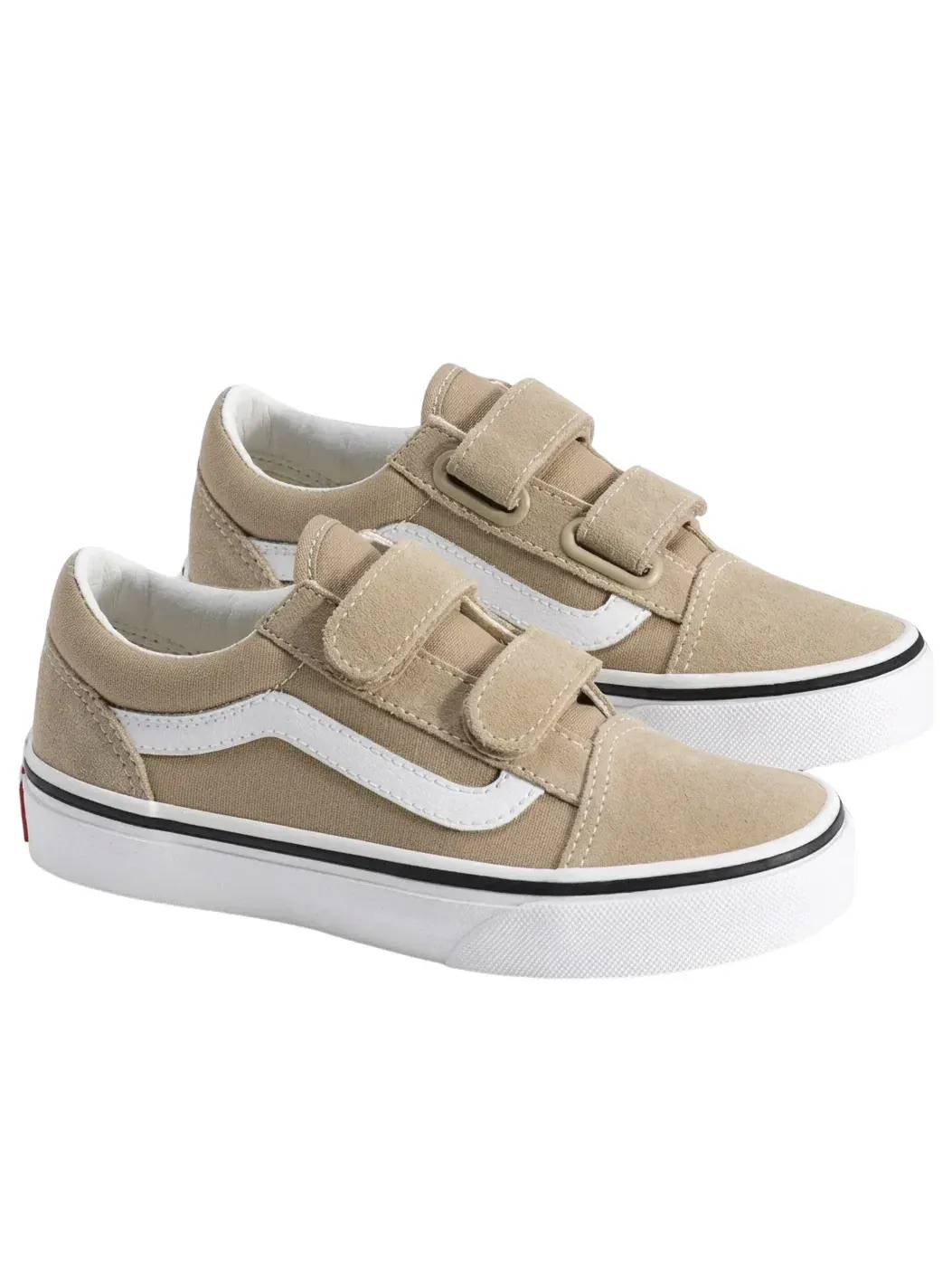 Детские кеды Old Skool Vans — изображение 2 из 4, бежевый