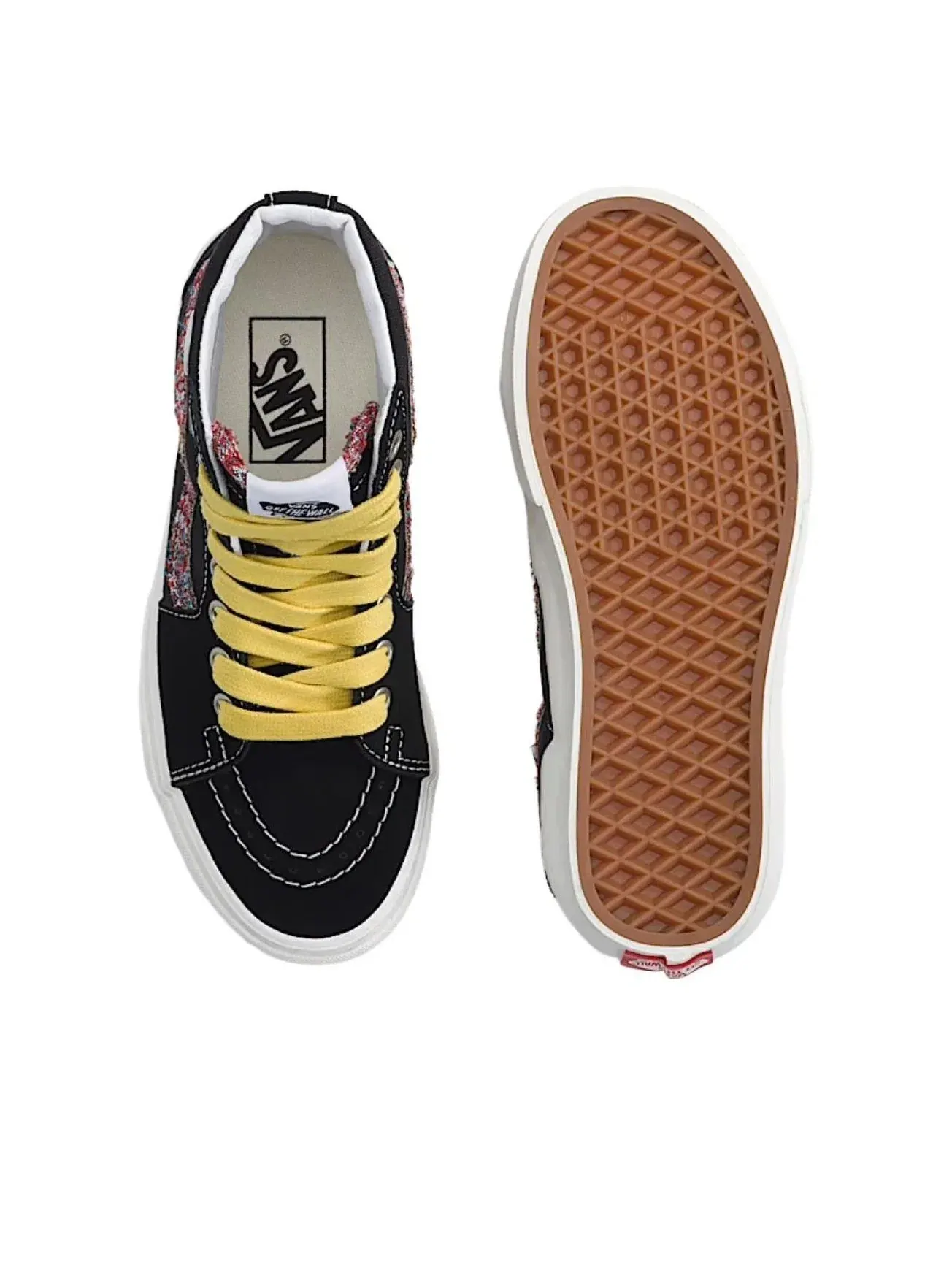 Детские кроссовки с высоким верхом Sk8-Hi Vans — изображение 3 из 4, черный