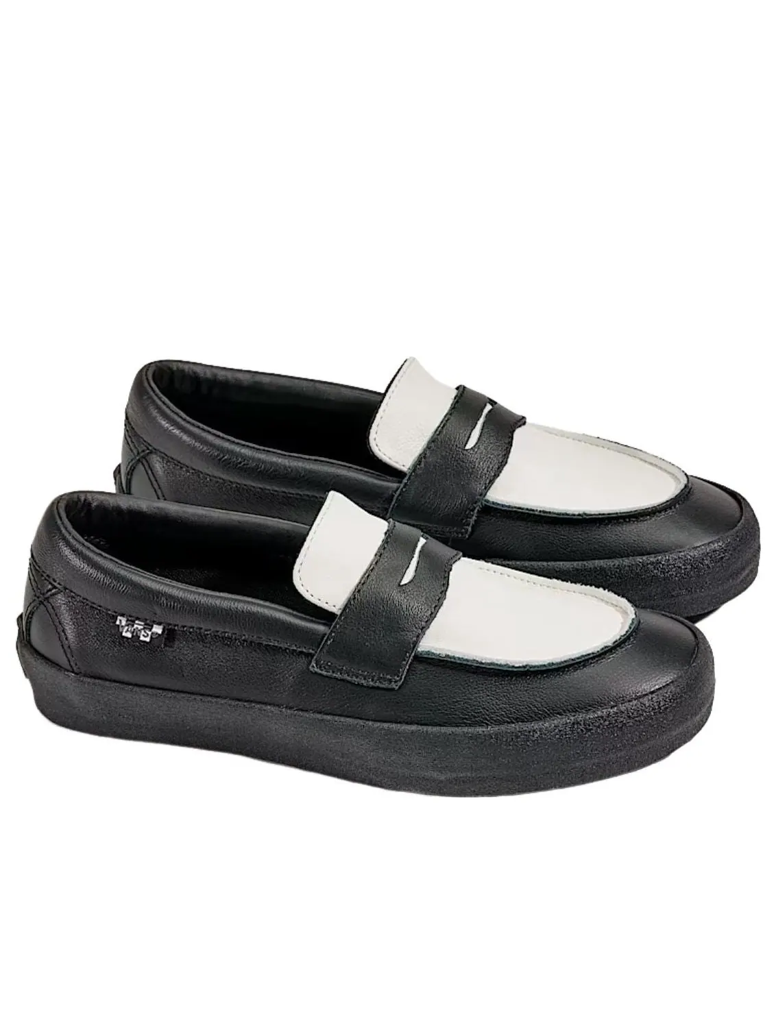 Кеды Vans Skate Loafer 'Black White' — изображение 2 из 4, черный/белый