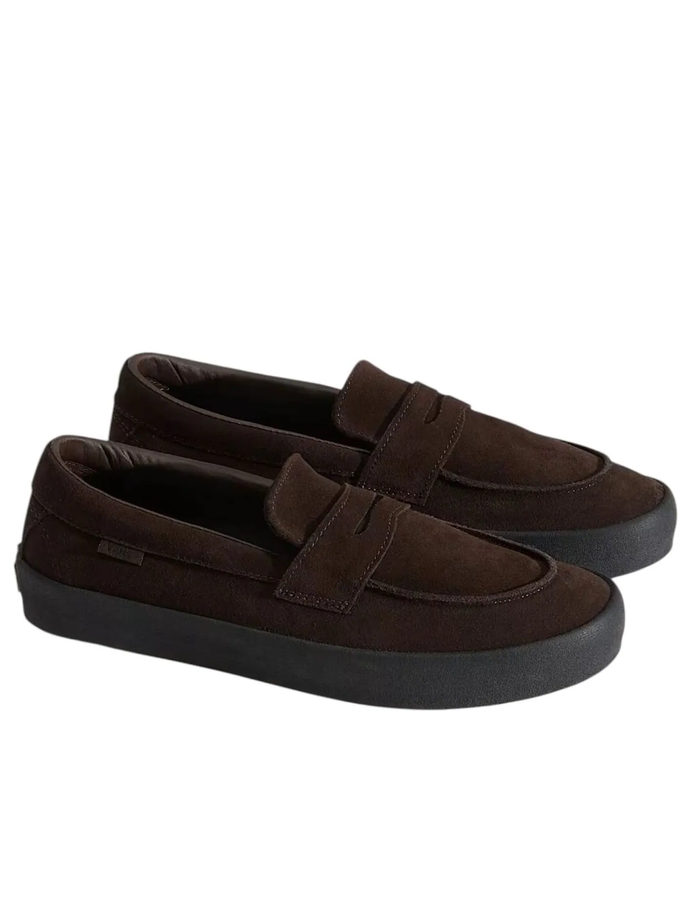 Кроссовки Vans Skate Loafer 'Brown Black' — изображение 2 из 4, коричневый