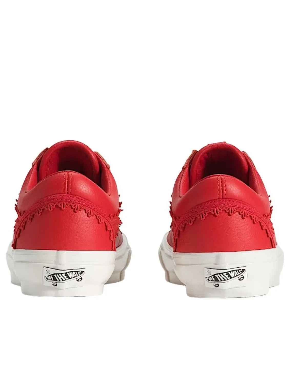 Кроссовки Vans Premium Old Skool 'Racing Red' — изображение 4 из 4, красный
