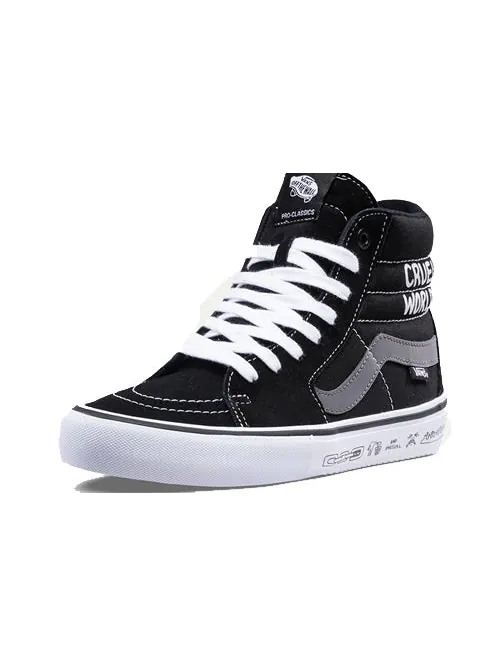 Кроссовки cult x sk8-hi pro 'cruel world' Vans — изображение 2 из 4, черный