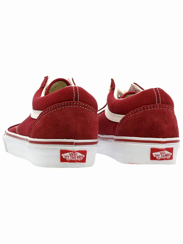 Кроссовки old skool 'brick red' Vans — изображение 3 из 4, красный