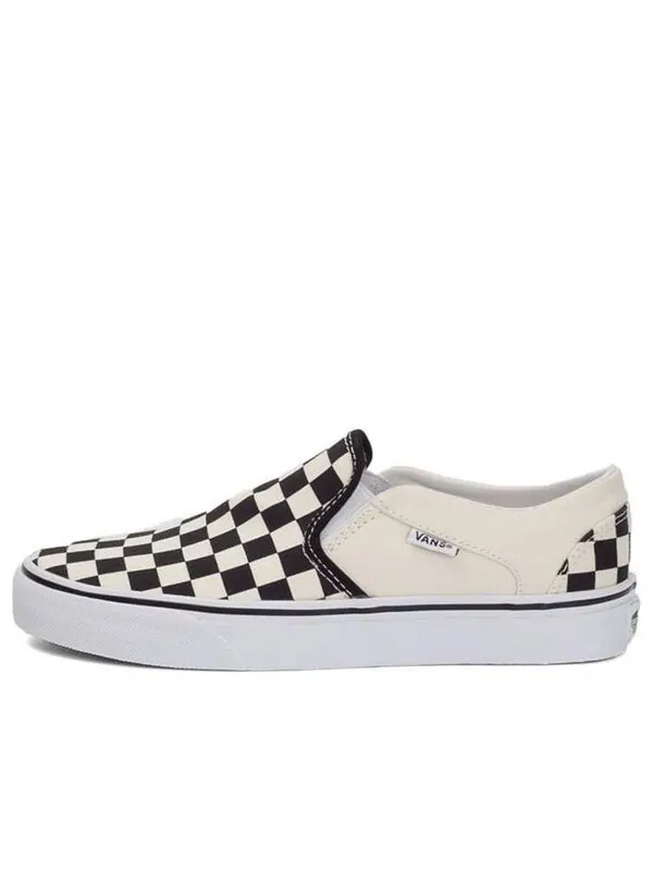 Кроссовки asher 'checkerboard black white' Vans — изображение 1 из 4, черный белый