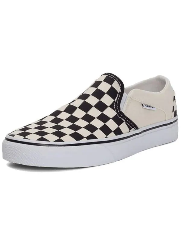Кроссовки asher 'checkerboard black white' Vans — изображение 3 из 4, черный белый
