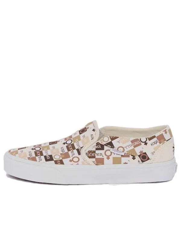 Кроссовки slip-on x asher 'divine' Vans — изображение 1 из 4, бежевый
