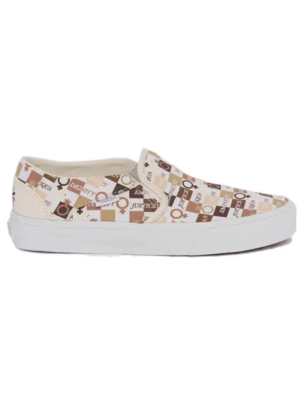 Кроссовки slip-on x asher 'divine' Vans — изображение 2 из 4, бежевый