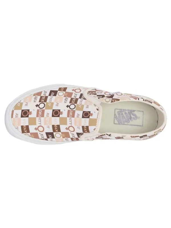 Кроссовки slip-on x asher 'divine' Vans — изображение 4 из 4, бежевый