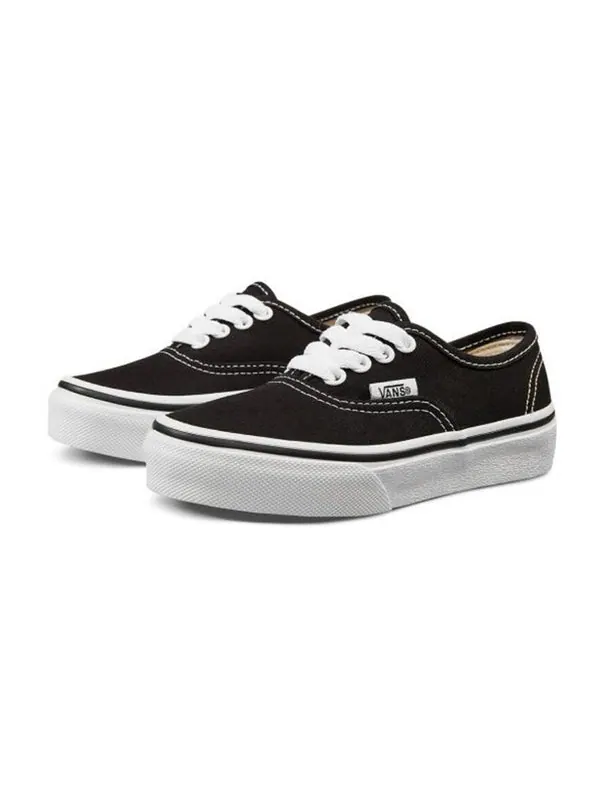 Кроссовки authentic 'black' Vans — изображение 2 из 4, черный