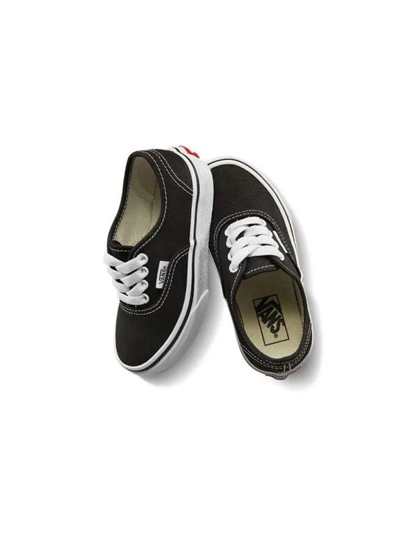 Кроссовки authentic 'black' Vans — изображение 3 из 4, черный