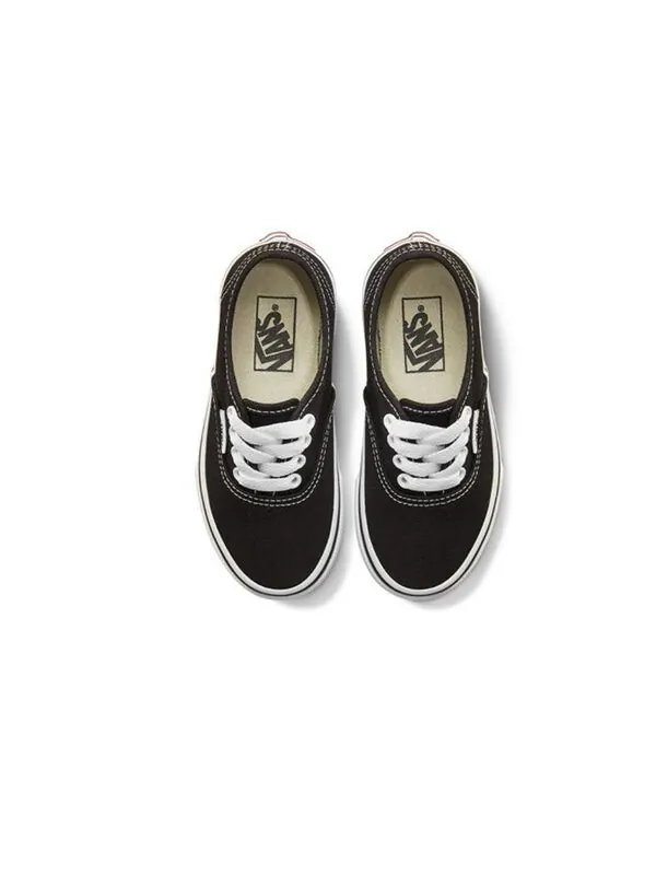 Кроссовки authentic 'black' Vans — изображение 4 из 4, черный