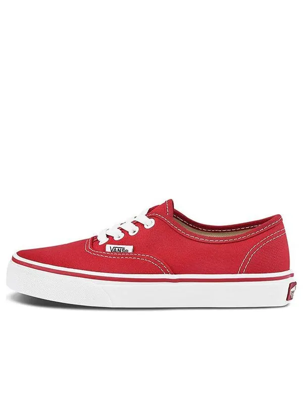 Кроссовки authentic 'red' Vans — изображение 1 из 4, красный