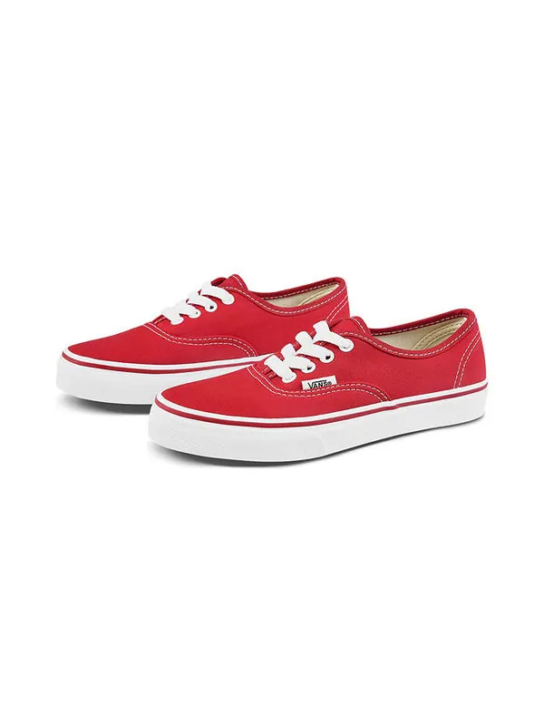 Кроссовки authentic 'red' Vans — изображение 2 из 4, красный