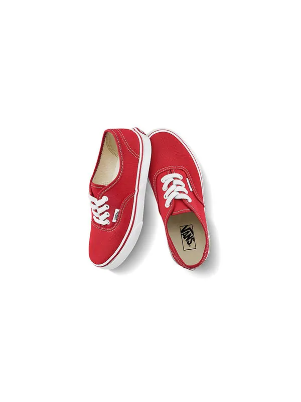 Кроссовки authentic 'red' Vans — изображение 4 из 4, красный