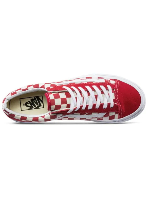 Кроссовки style 36 'golden coast - formula one' Vans — изображение 4 из 4, красный/белый
