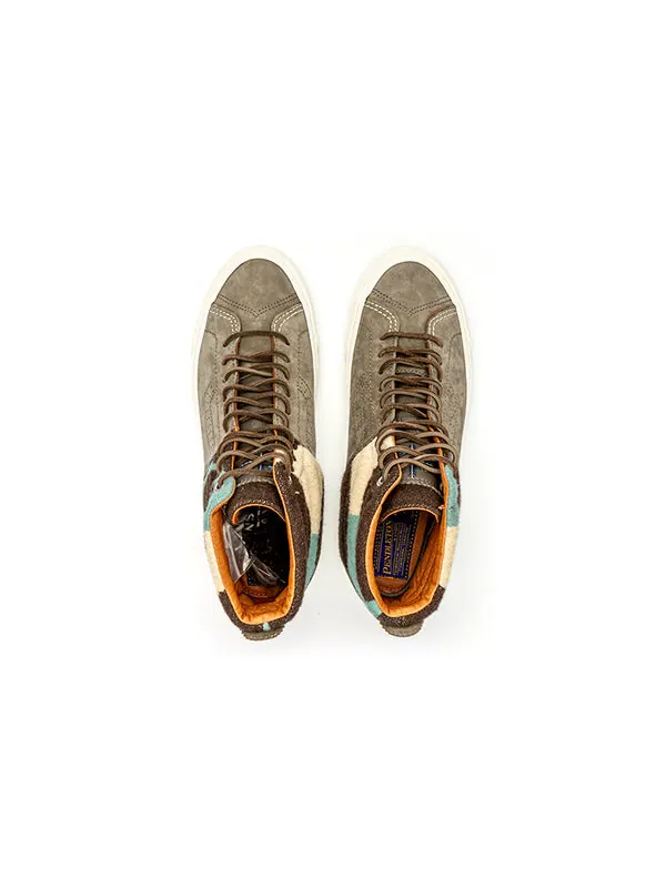 Кроссовки taka hayashi x sk8 huarache lx 'blue grey' Vans — изображение 3 из 4, коричневый