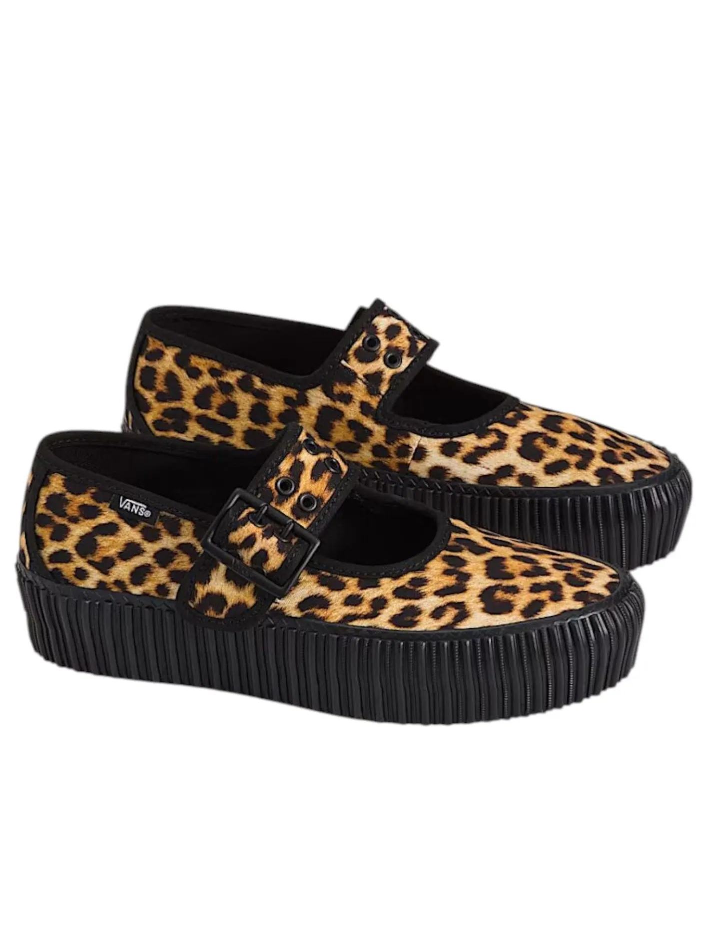 Vans Mary Jane Creeper 'Leopard Black' — изображение 2 из 4, черный