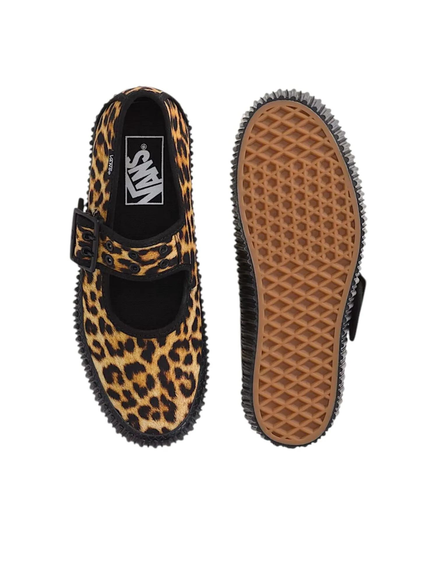 Vans Mary Jane Creeper 'Leopard Black' — изображение 3 из 4, черный