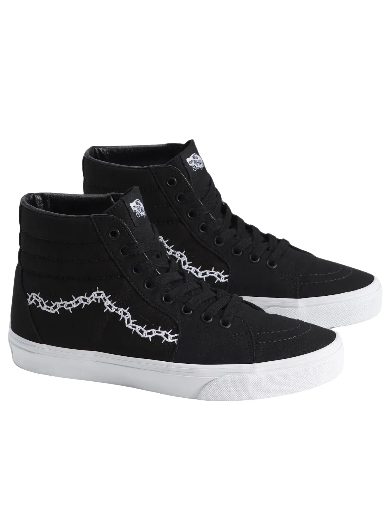 Мужские кеды с высоким верхом Sk8-Hi Vans — изображение 2 из 4, черный