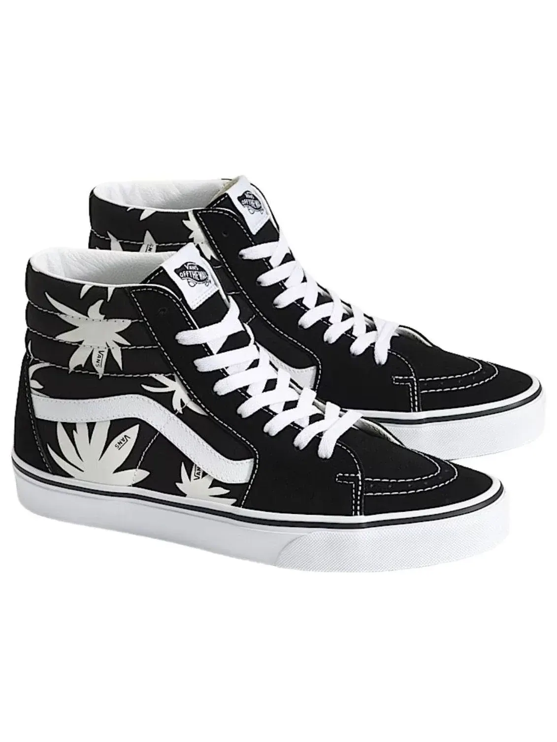 Кеды Vans Sk8 High 'Black Marshmallow White' VN000Y18BPT — изображение 2 из 4, черный