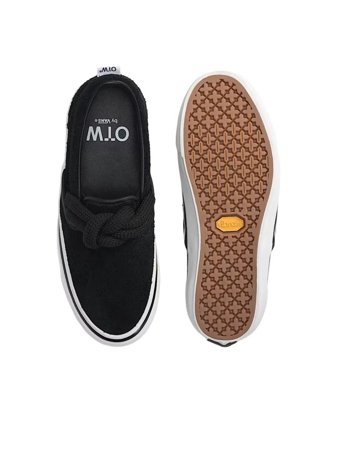 Слипоны Vans OTW Slip-On 98 Knot 'Black White' VN000Y1D2BO — изображение 3 из 4, черный