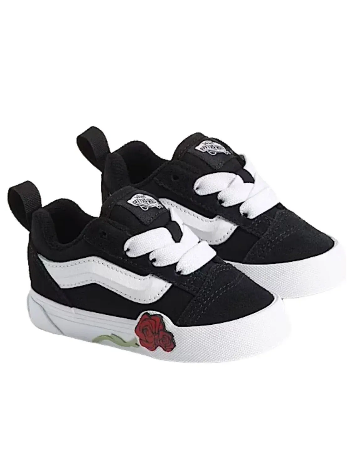Детские кроссовки с замшевым верхом Knu Skool Vans — изображение 2 из 4, черный
