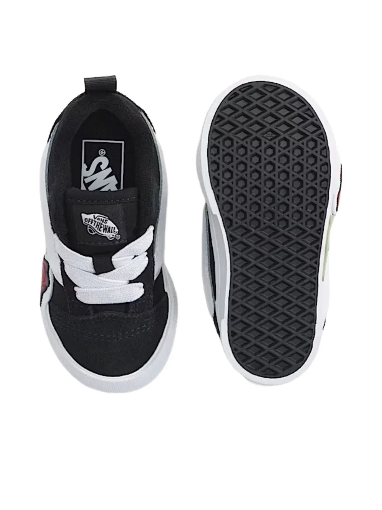 Детские кроссовки с замшевым верхом Knu Skool Vans — изображение 3 из 4, черный