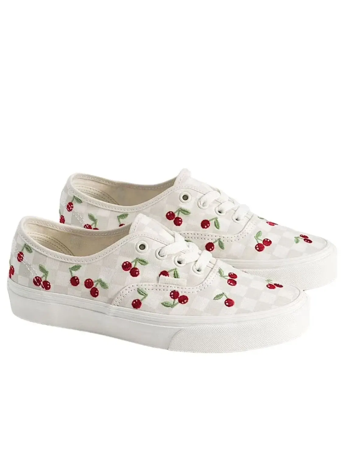 Мужские кеды с принтом Vans Authentic — изображение 2 из 4, белый