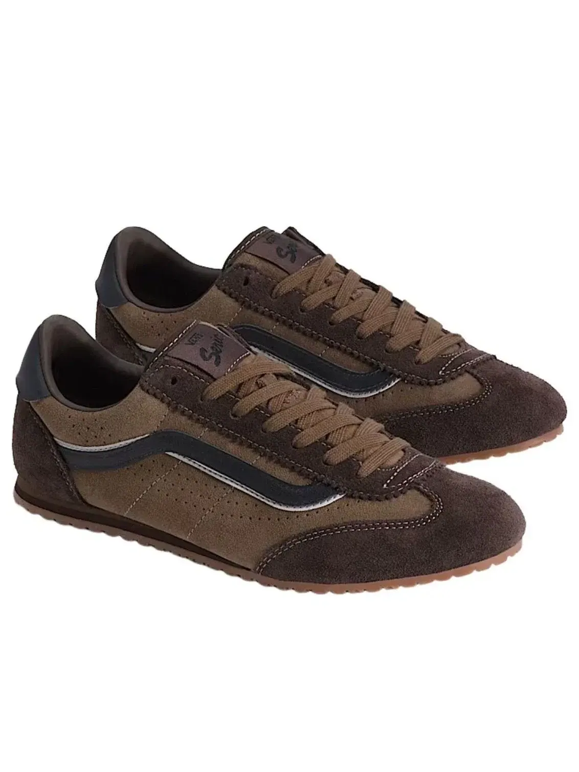 Мужские кеды с низким верхом Vans Super Lowpro — изображение 2 из 4, коричневый