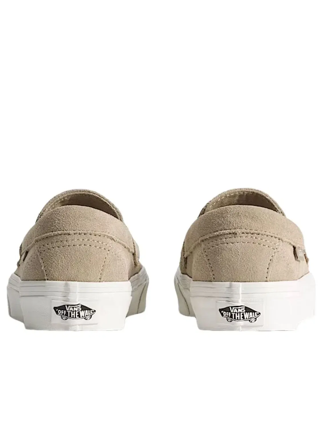 Детские кожаные лоферы Vans Skate Loafer — изображение 4 из 4, бежевый
