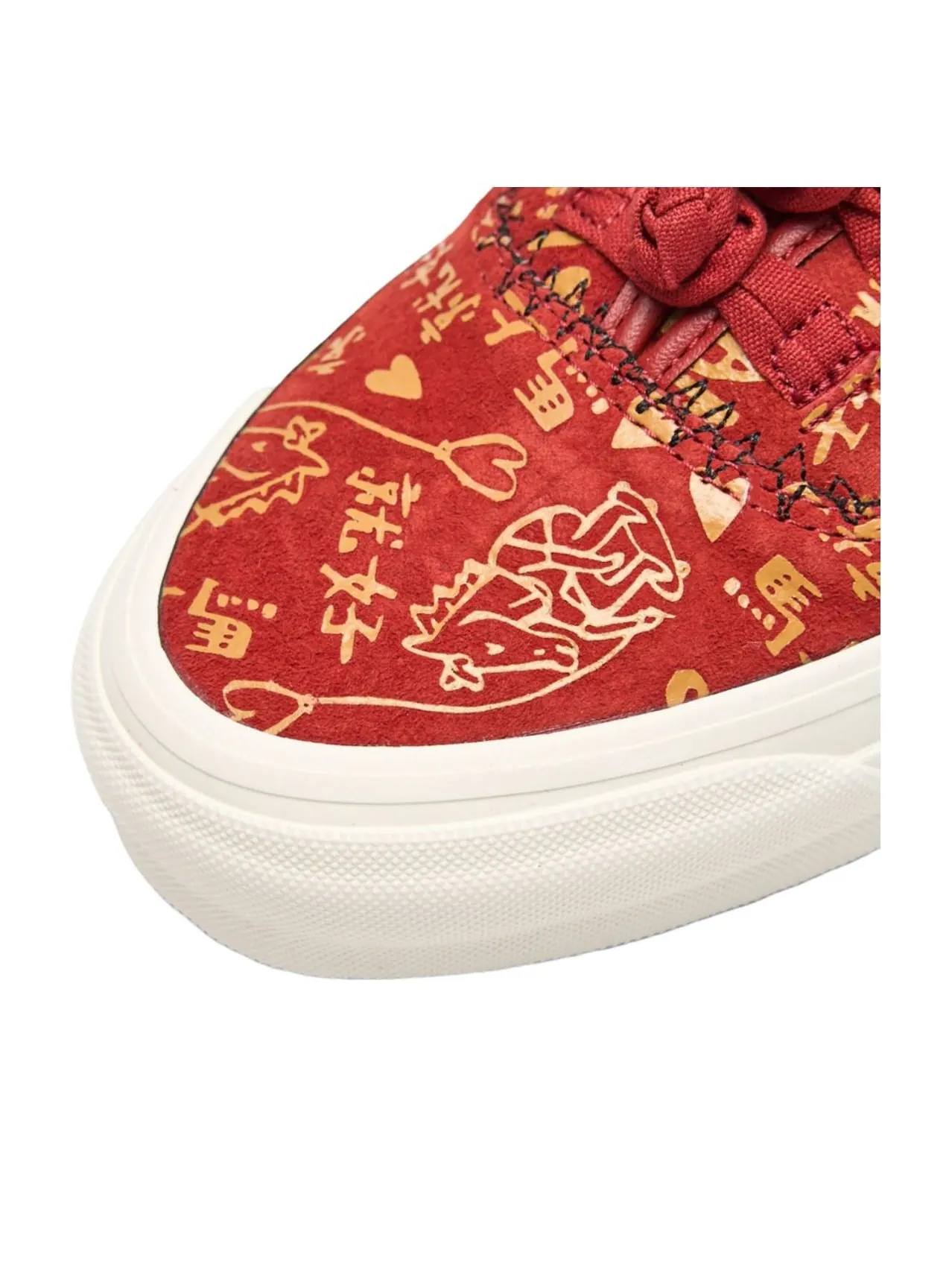 Vans x Bolin LX Authentic 44 Knot 'Year of the Horse Red' — изображение 5 из 5, красный/золотистый