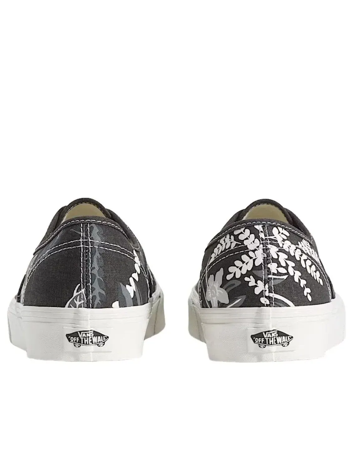 Мужские кеды на шнуровке Vans Authentic Black White — изображение 4 из 4, черный
