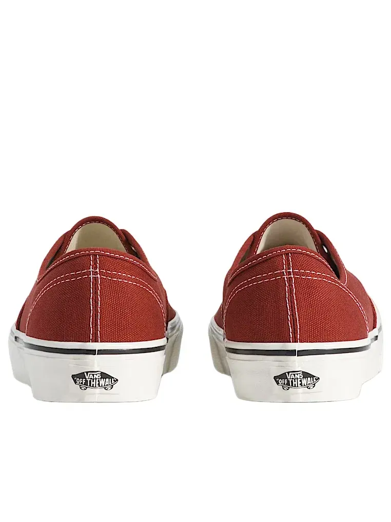 Мужские кеды на шнуровке с канвасом Vans Authentic — изображение 3 из 3, красный