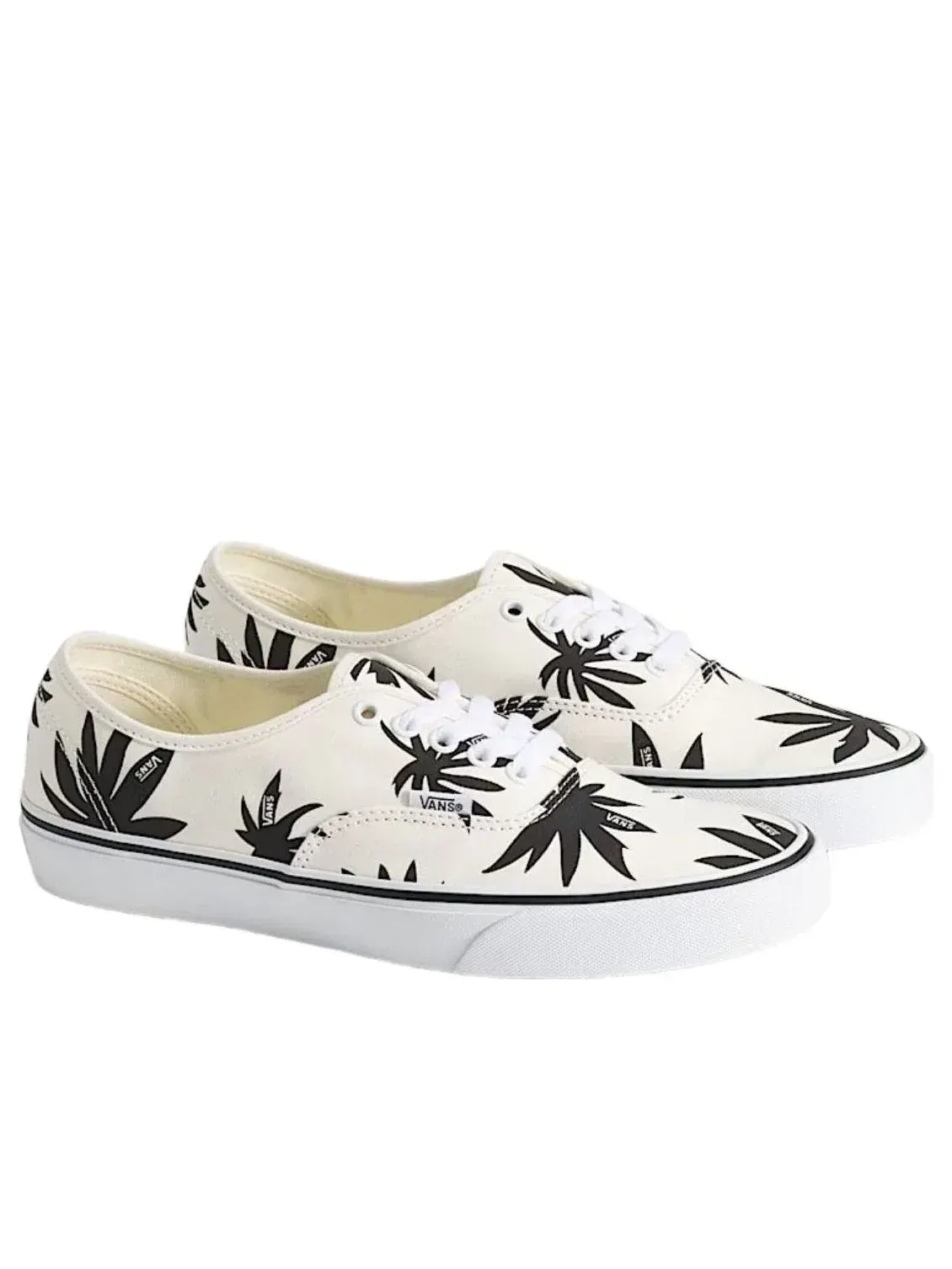 Кеды Vans Authentic 'Marshmallow White Black' VN000Z75KIG — изображение 2 из 4, белый