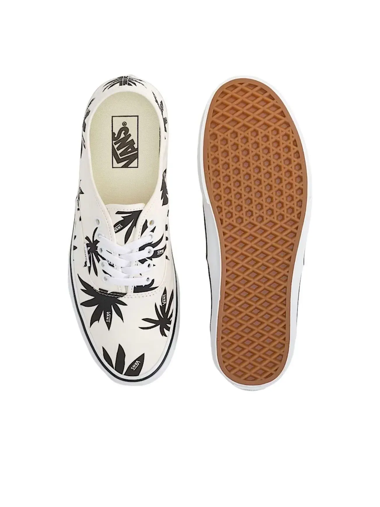Кеды Vans Authentic 'Marshmallow White Black' VN000Z75KIG — изображение 4 из 4, белый