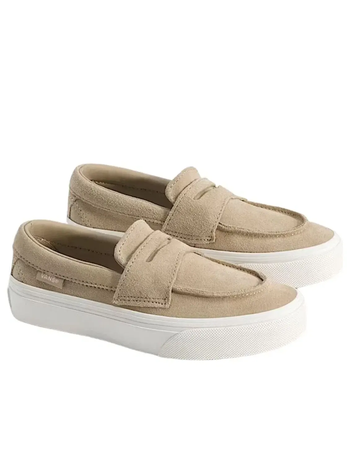 Детские кеды-лоферы Vans Loafer 53 — изображение 2 из 4, бежевый