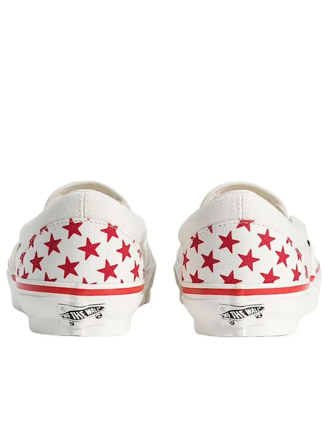 Слипоны Vans Premium Classic Slip-On 'Racing Red Marshmallow White' VN000Z7ZBOP — изображение 4 из 4, белый