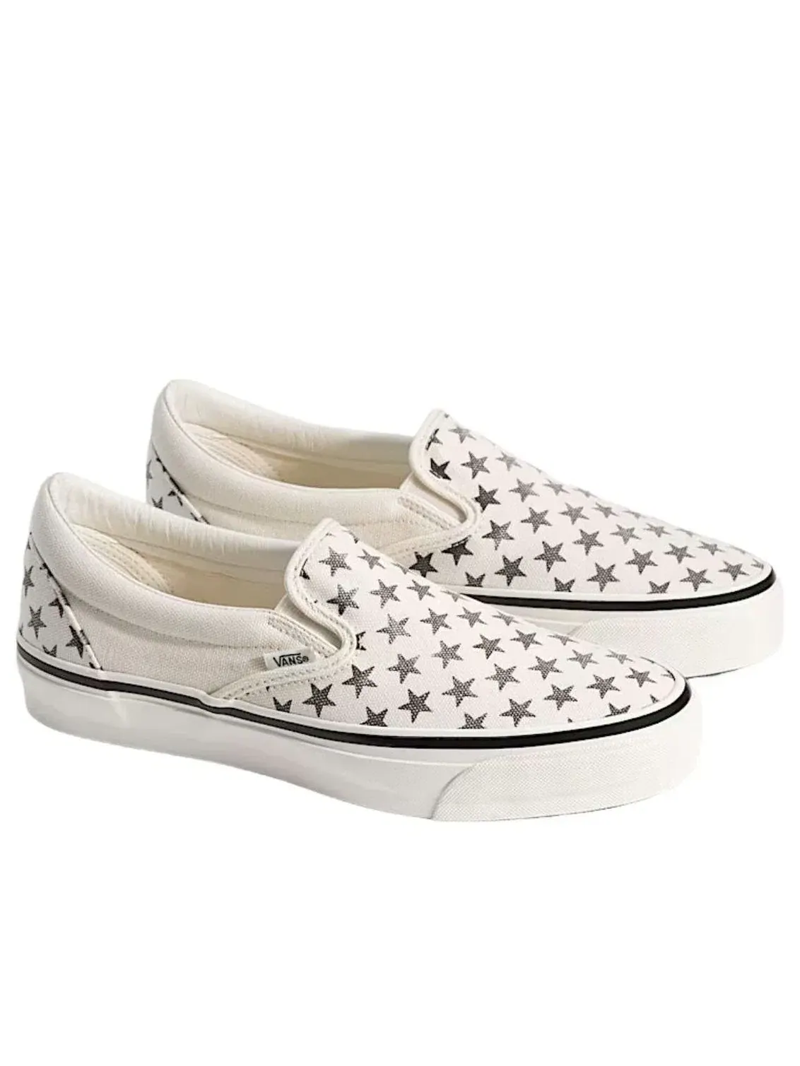 Слипоны Vans Premium Classic Slip-On 'Marshmallow White Black' VN000Z7ZKIG — изображение 2 из 4, белый