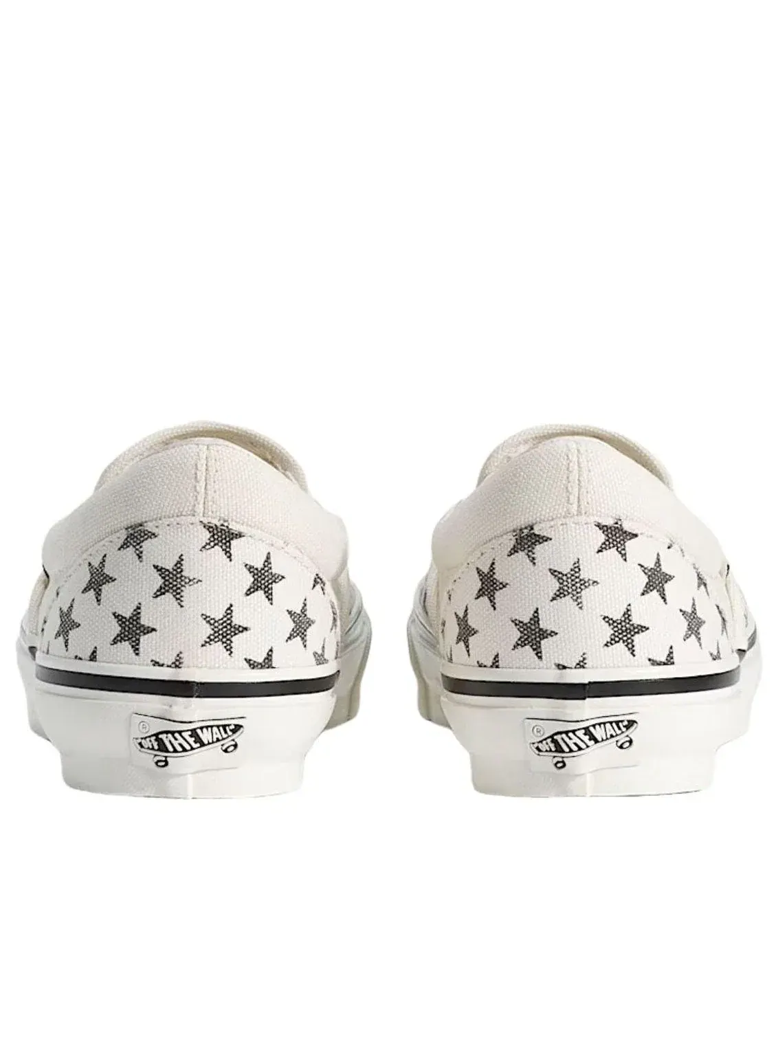 Слипоны Vans Premium Classic Slip-On 'Marshmallow White Black' VN000Z7ZKIG — изображение 4 из 4, белый