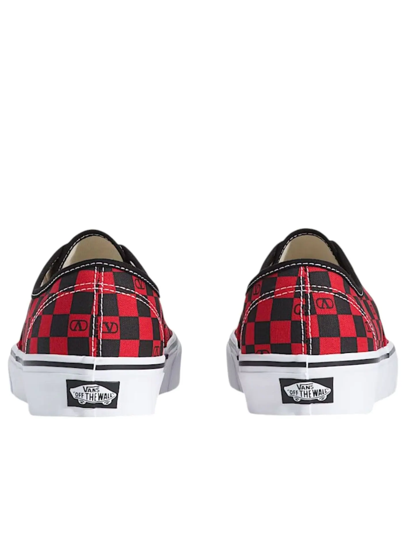 Кроссовки Vans x Valentino Garavani Authentic 'Checkerboard Red' — изображение 5 из 5, красный