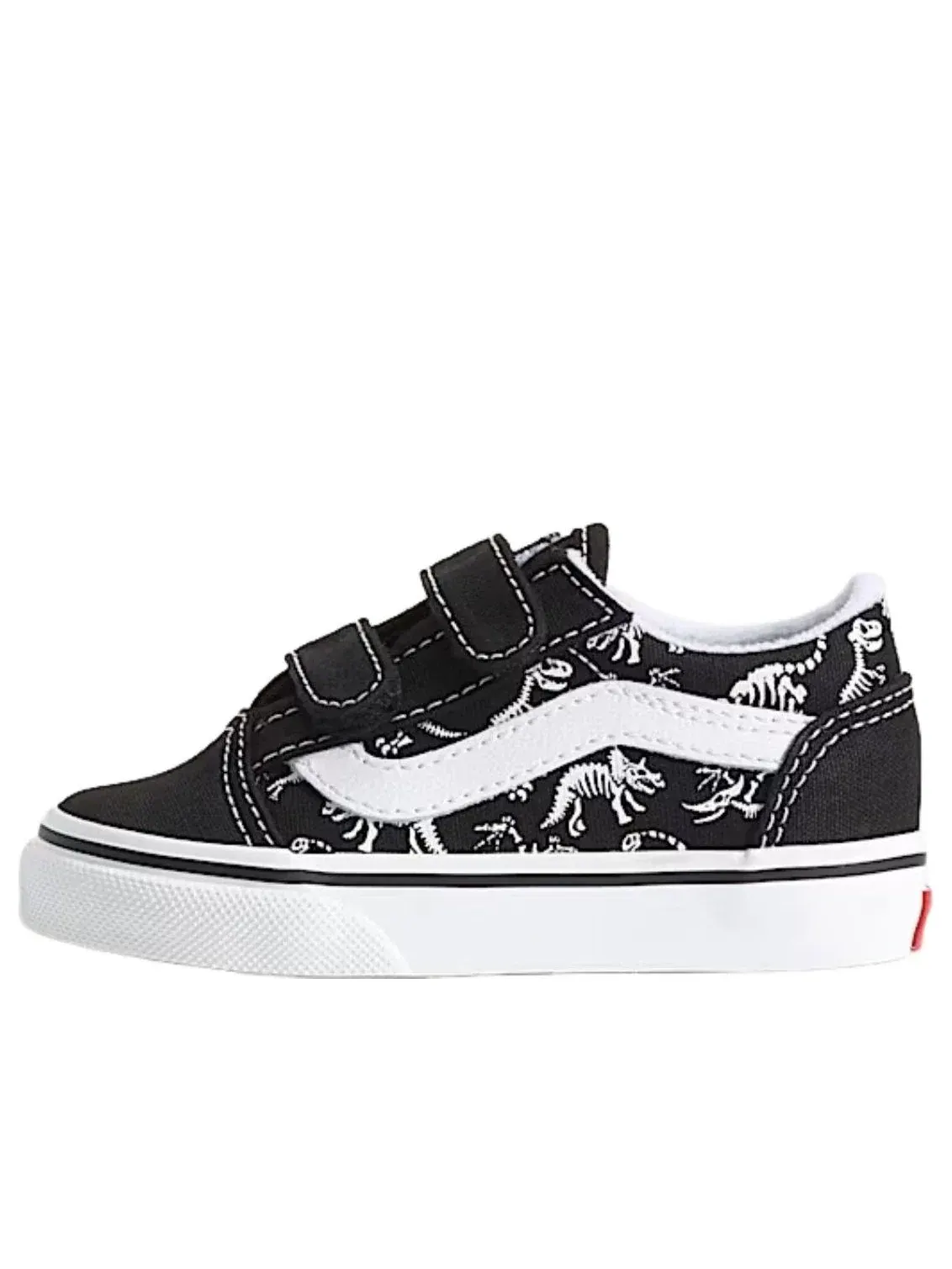 Детские кеды с принтом модель Old Skool Vans — изображение 1 из 4, черный