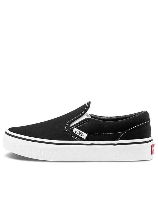 Кроссовки classic slip-on 'black' Vans — изображение 1 из 4, черный