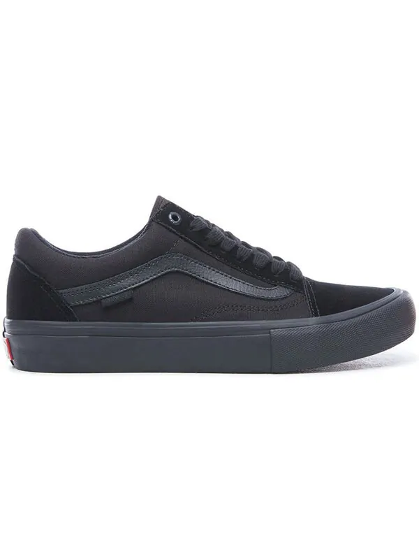 Кроссовки old skool pro 'blackout' Vans — изображение 2 из 4, черный