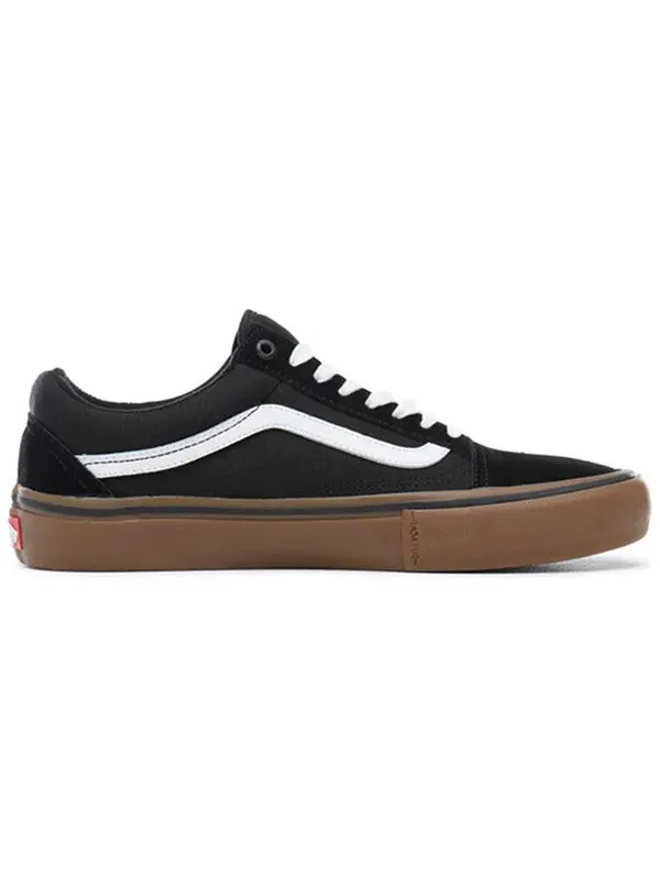 Кроссовки old skool pro 'black' Vans — изображение 2 из 4, черный