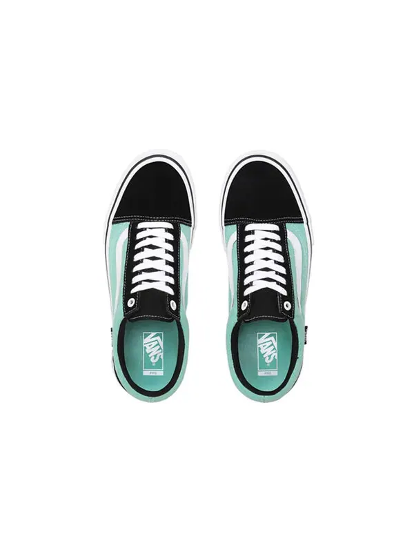 Кроссовки old skool pro 'black green' Vans — изображение 4 из 4, черный/зеленый