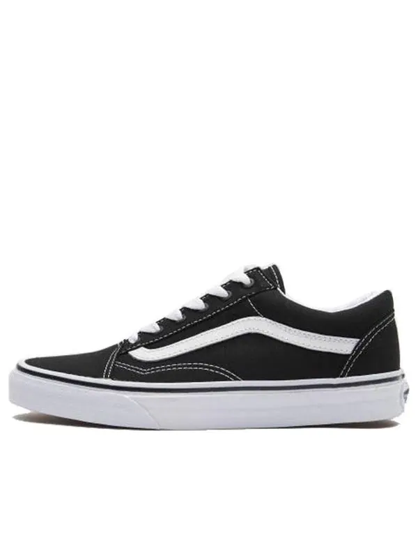 Кроссовки old skool classic black white Vans — изображение 1 из 4, черный